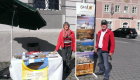 Allgaeuer Israelfreunde 11 Mai 2014 Infostand von Erika und Ernst Mayer in Kempten 30496575