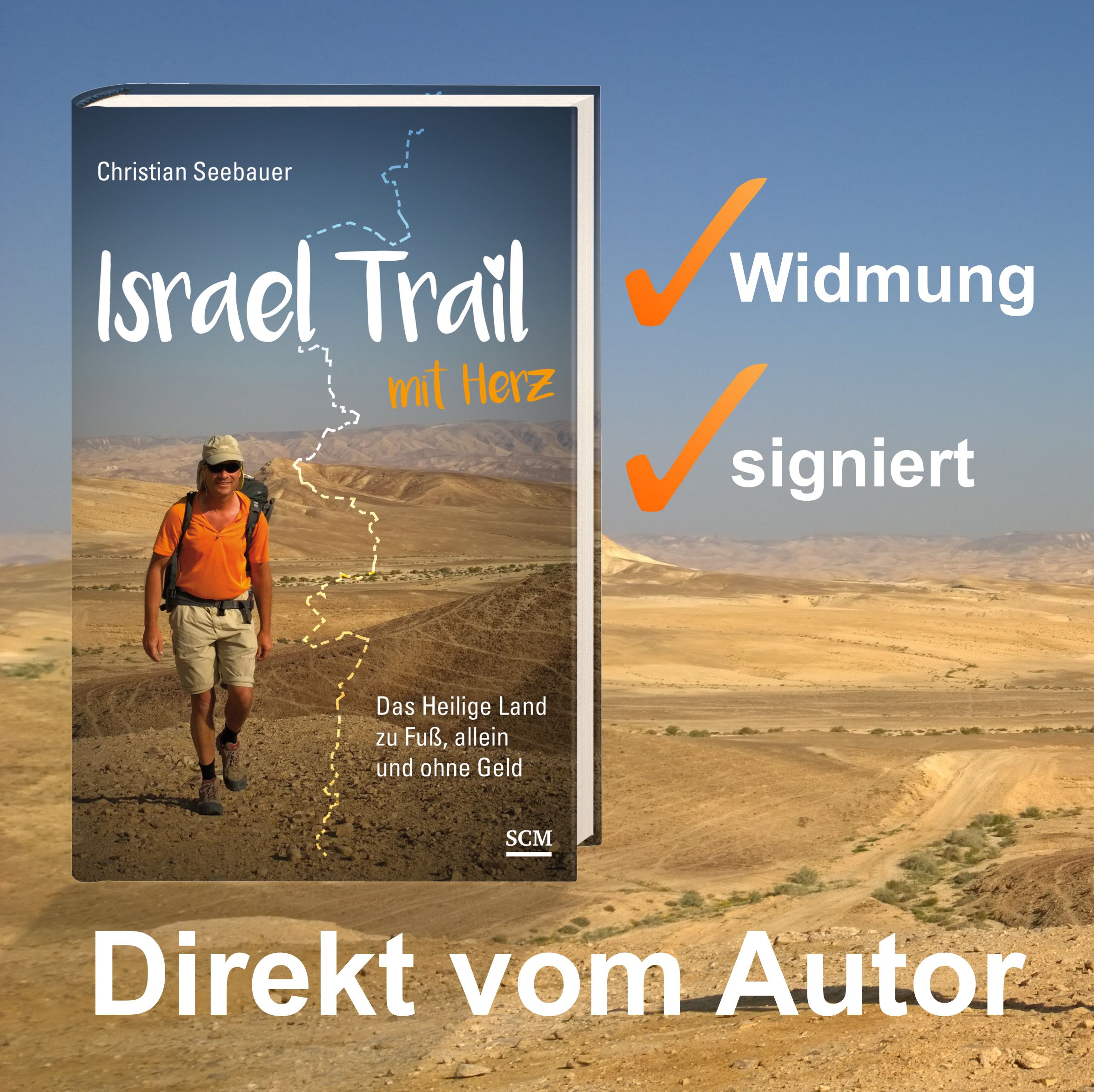 Vortrag Allgäuer Israelfreunde: Israel National Trail